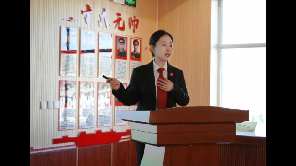 吉林省汪清县法院开展“对校园霸凌说‘不’”主题法治宣讲活动