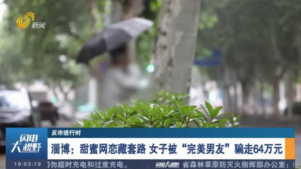 淄博：甜蜜网恋藏套路 女子被“完美男友”骗走64万