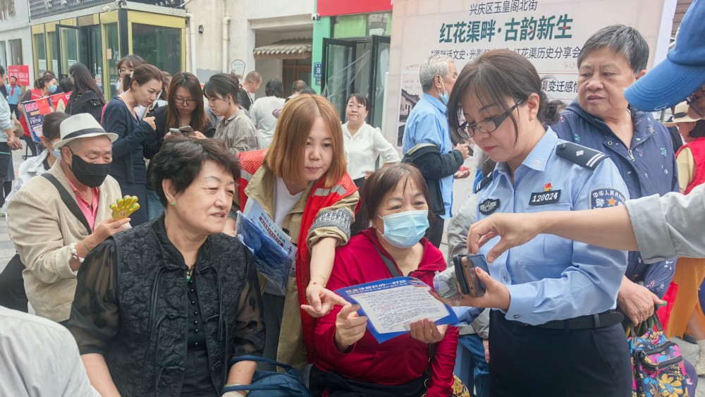 银川市兴庆区东方社区：乐动渠畔护平安 普法入心守钱袋