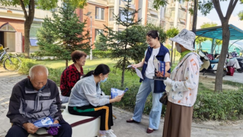 银川市金凤区西湖社区：节前排查除隐患 反诈宣传护万家