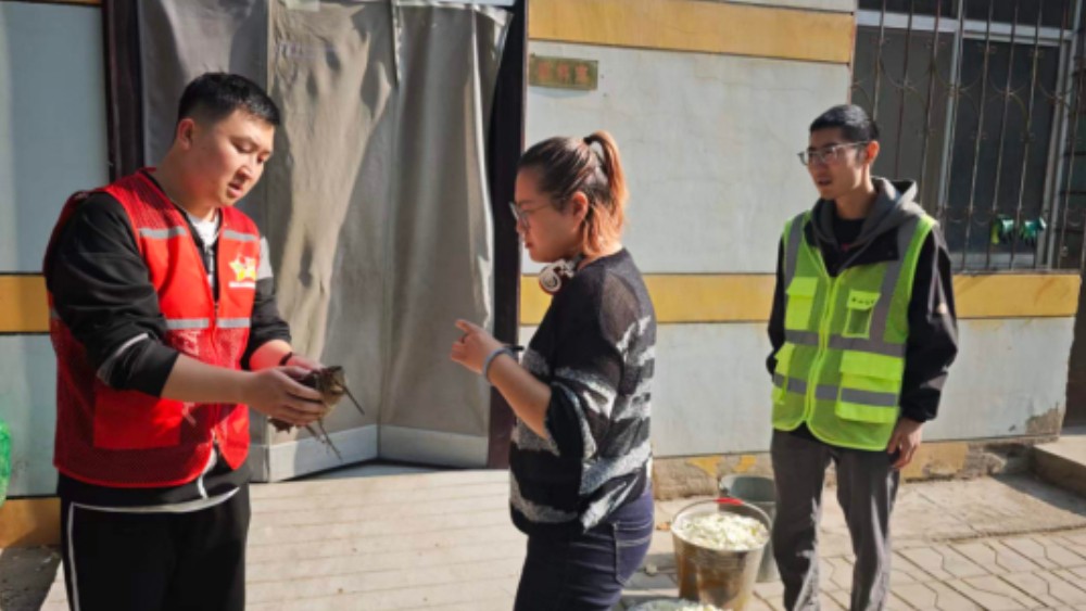 银川市金凤区锦绣苑社区：巡查偶遇慧眼识珍禽 联动救助专业护归途
