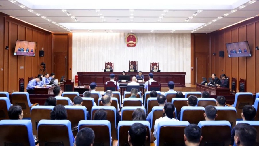 河南省高级人民法院院长秦海审理一起重大刑事案件并当庭宣判