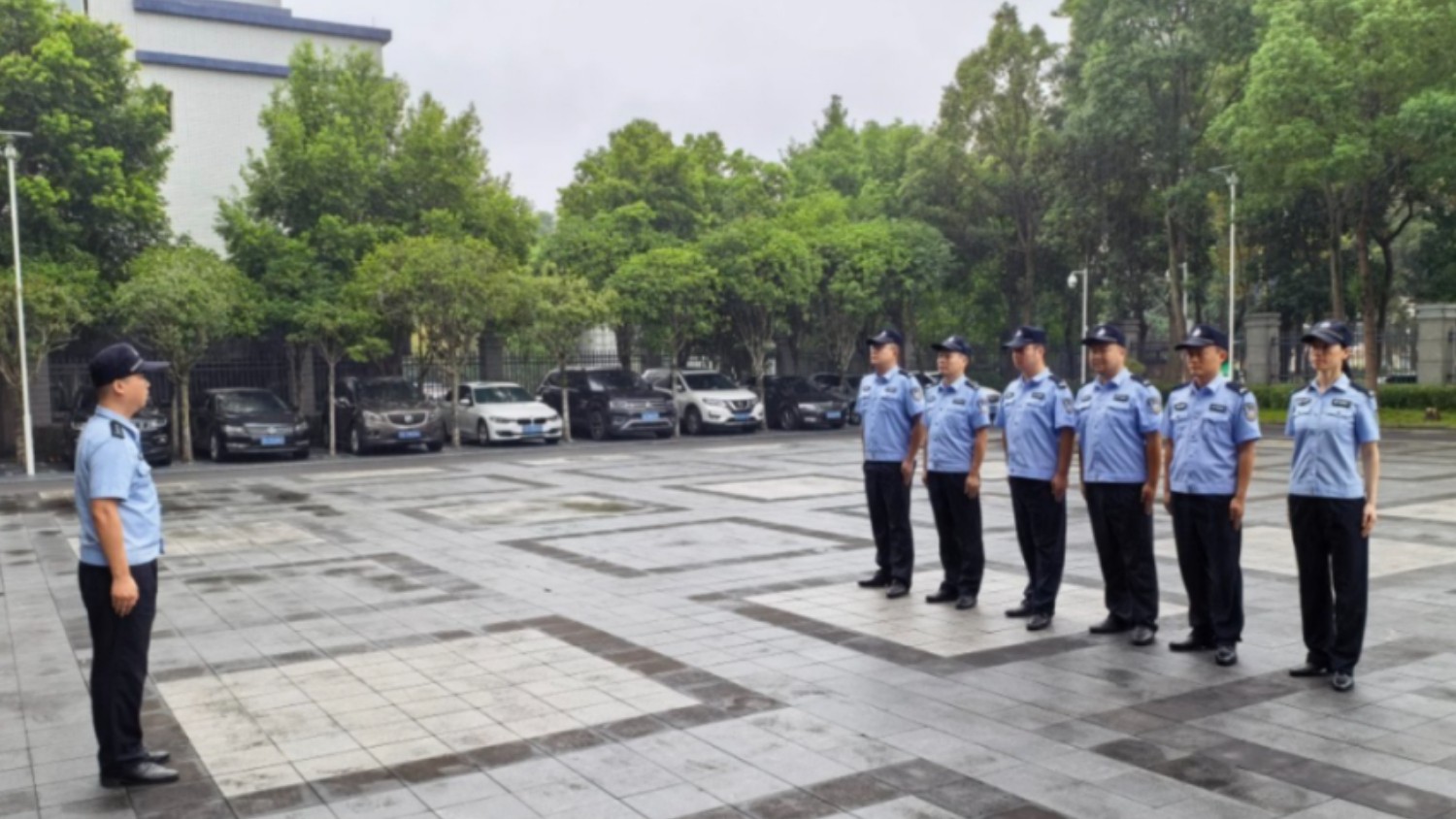广安武胜法院：深耕实战化练兵 锻造司法警务铁军