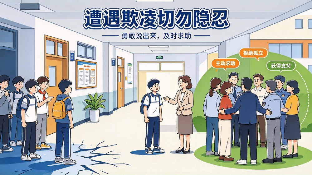 遭遇欺凌切勿隐忍