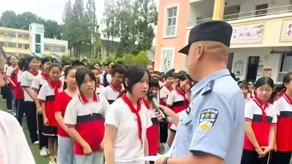 汉台公安：法治清风润校园 警校携手筑平安