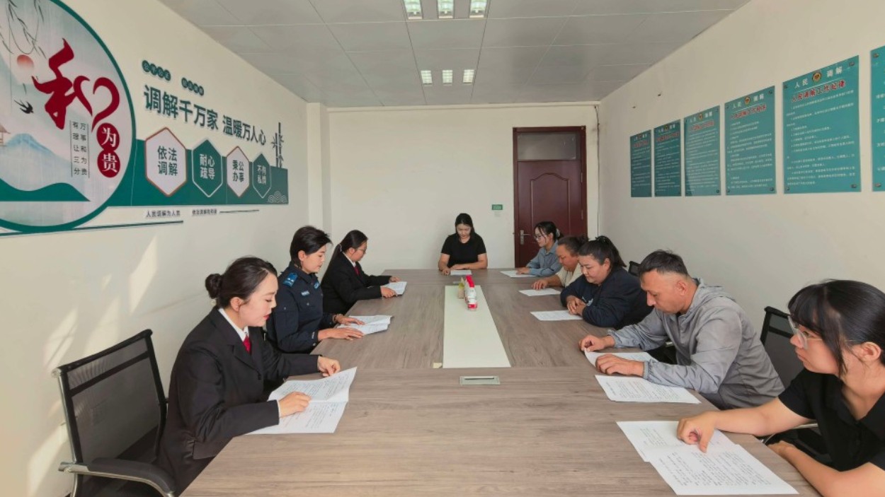 新疆和布克赛尔蒙古自治县人民法院：推普普法进牧区 让群众“开口能说、遇事会办”
