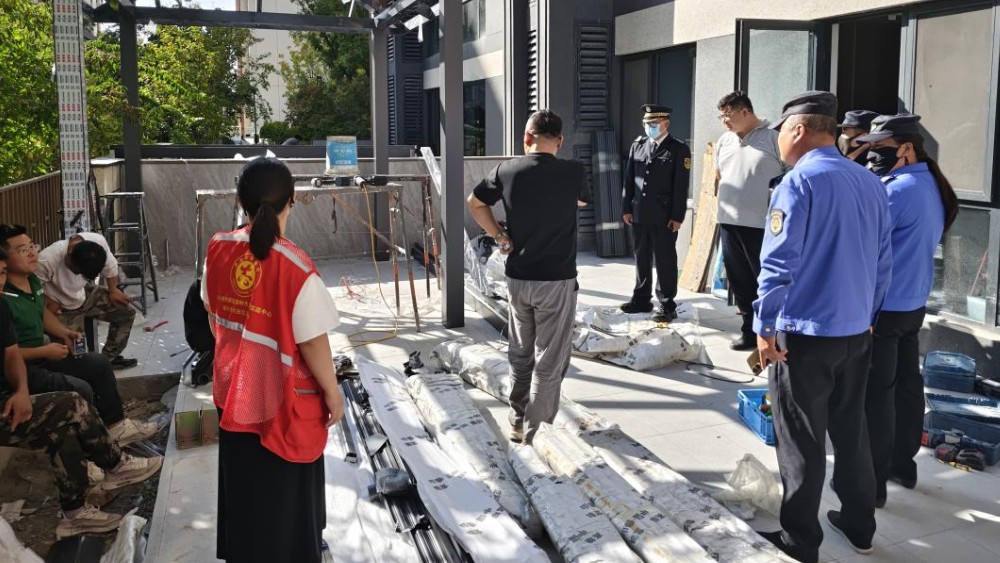 银川市兴庆区八一社区：违建遮阳扰民心 联动整改解民忧