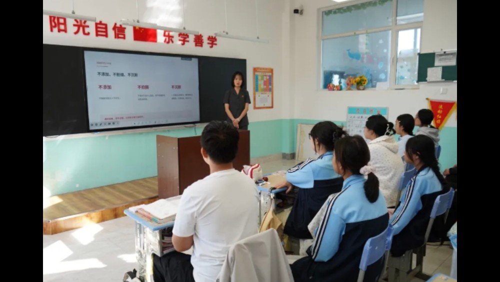 吉林省汪清县法院：普法进校园 护航少年行