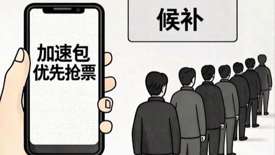 免费候补变付费“加速”，抢票宣传不能违法