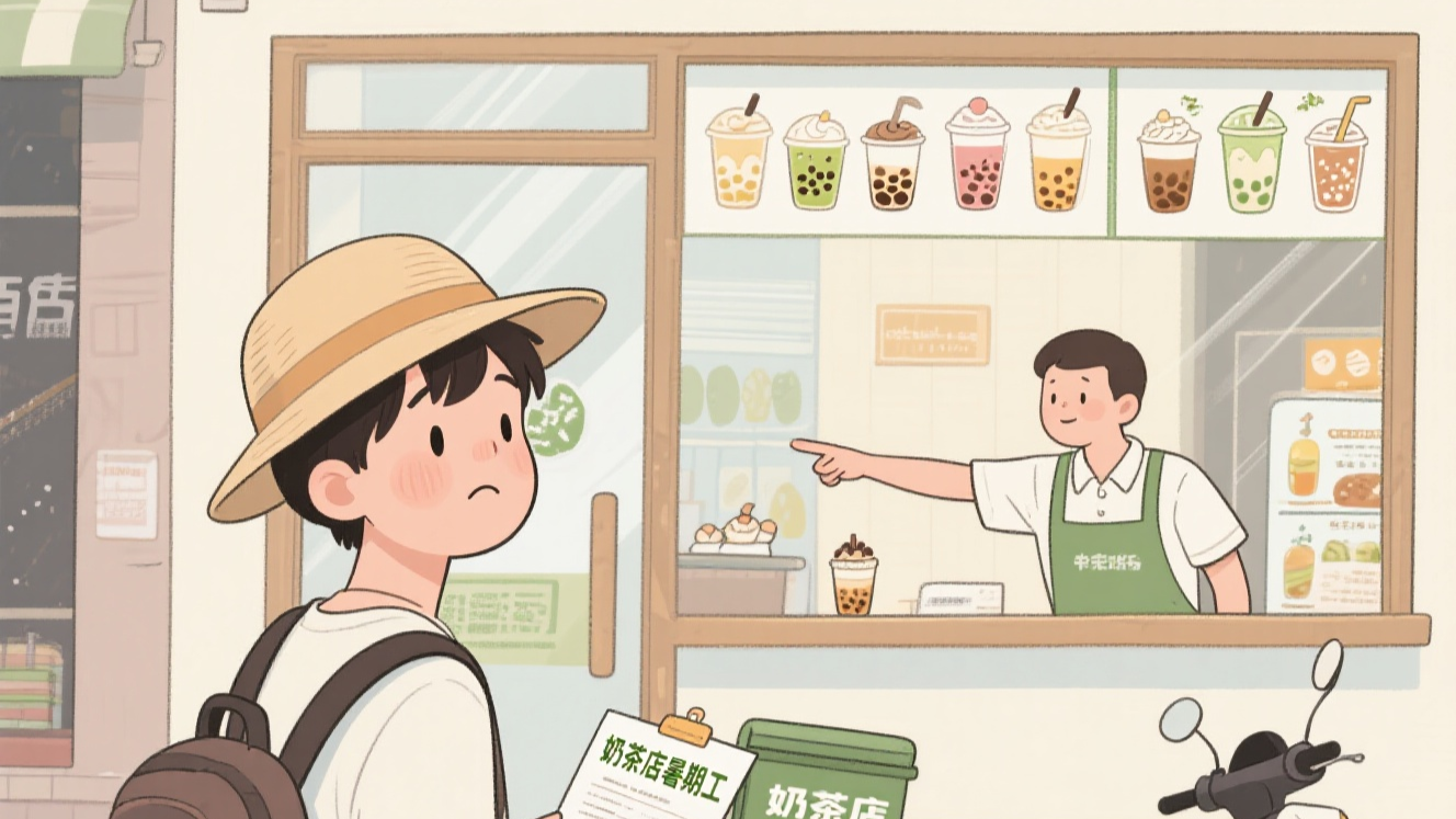 应聘“奶茶店暑期工”，却被要求租车送外卖？