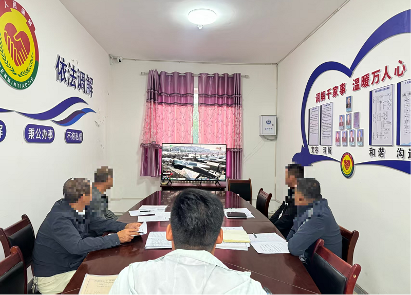 新疆沙湾市司法局安集海司法所：社区矫正人员观阅兵、慰老兵，汲取爱国正能量