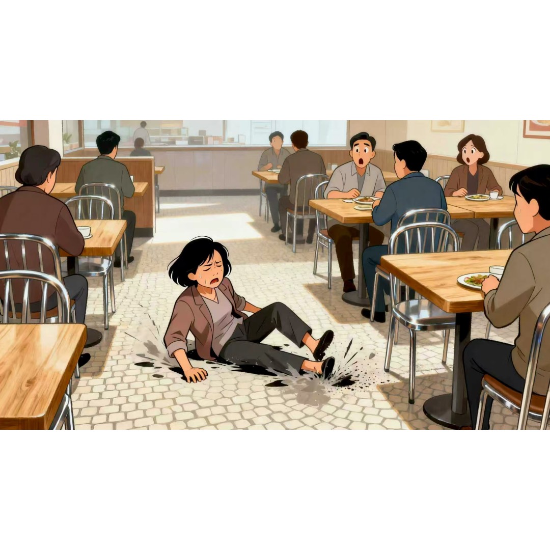 在餐厅用餐时滑倒受伤，责任如何认定？