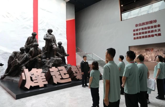 吉林长春南关法院开展感悟红色历史熔铸忠诚信仰青年干部教育培训活动