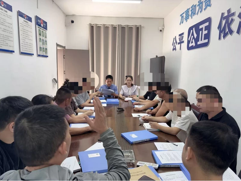 联合点验筑防线  精准监管护平安——湖北省洪湖市扎实开展社区矫正专项核查工作