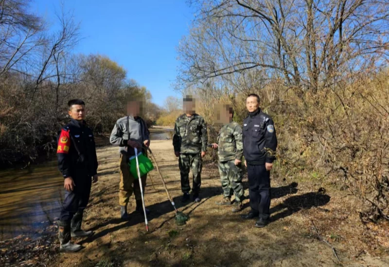 师徒结对共巡防 规范执法显担当——黑龙江省林区公安局桦南分局森铁派出所成功破获一起非法捕捞水产品案