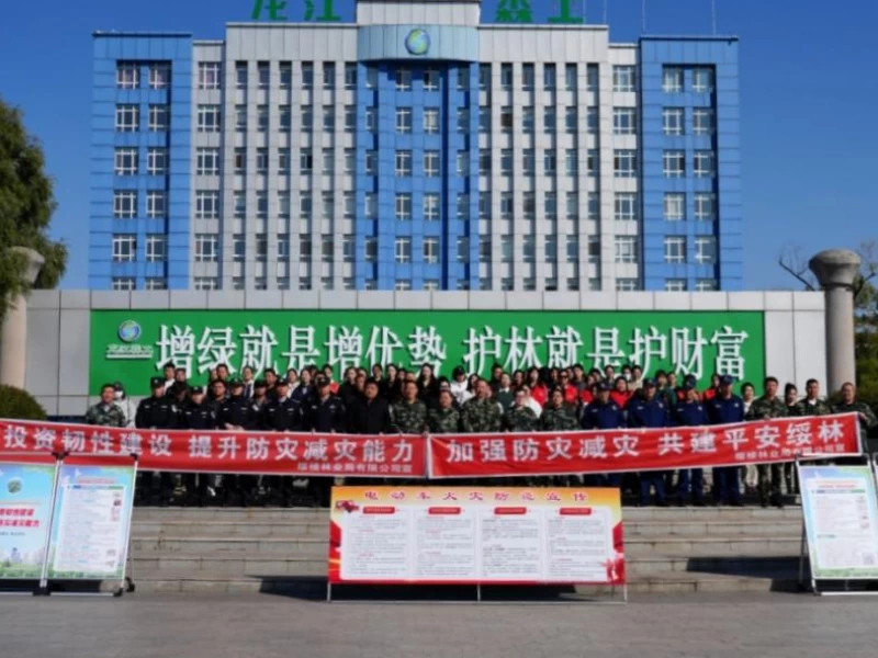 黑龙江省林区公安局绥棱分局联合林业局有限公司开展“国际减灾日”宣传活动
