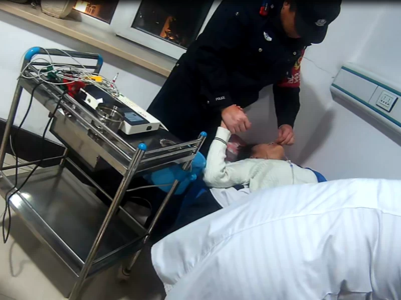 黑龙江省林区公安：“有我们在 别害怕！”林区民警深夜紧急救助