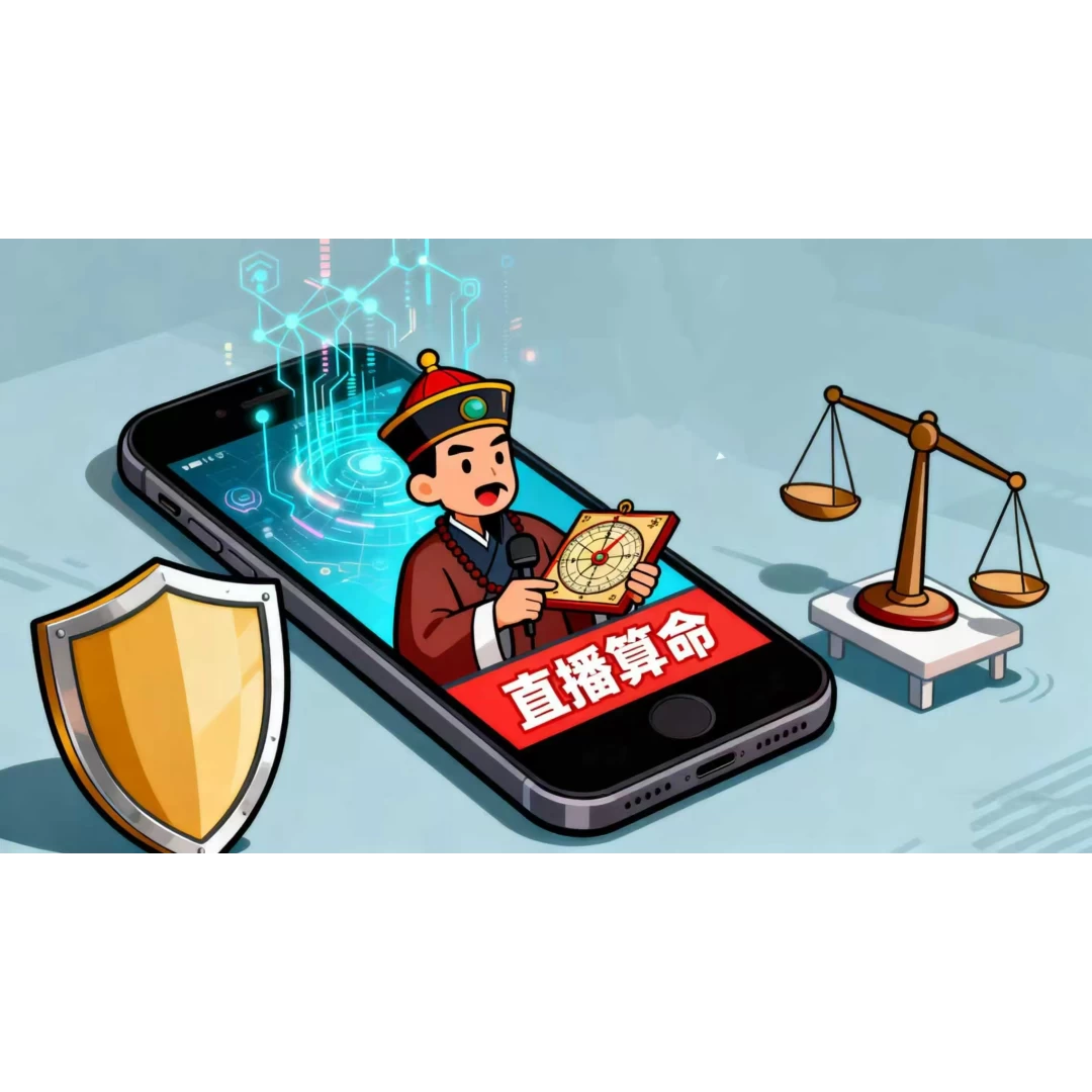 “直播算命”搭上网络顺风车监管和平台不能充当观众