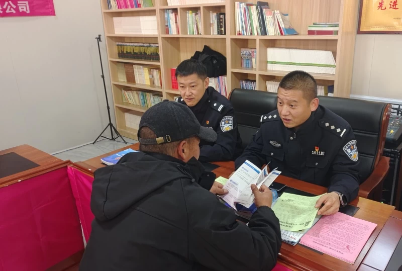黑龙江省林区公安局林口分局：警企合力护夕阳 共筑反诈“防护墙”