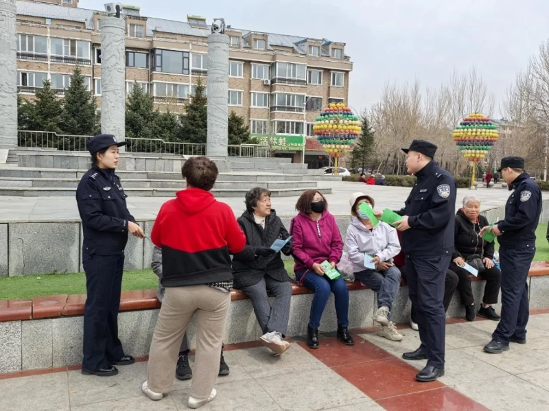 黑龙江省林区公安局兴隆分局：织密反诈宣传“防护网” 筑牢群众钱袋“安全墙”