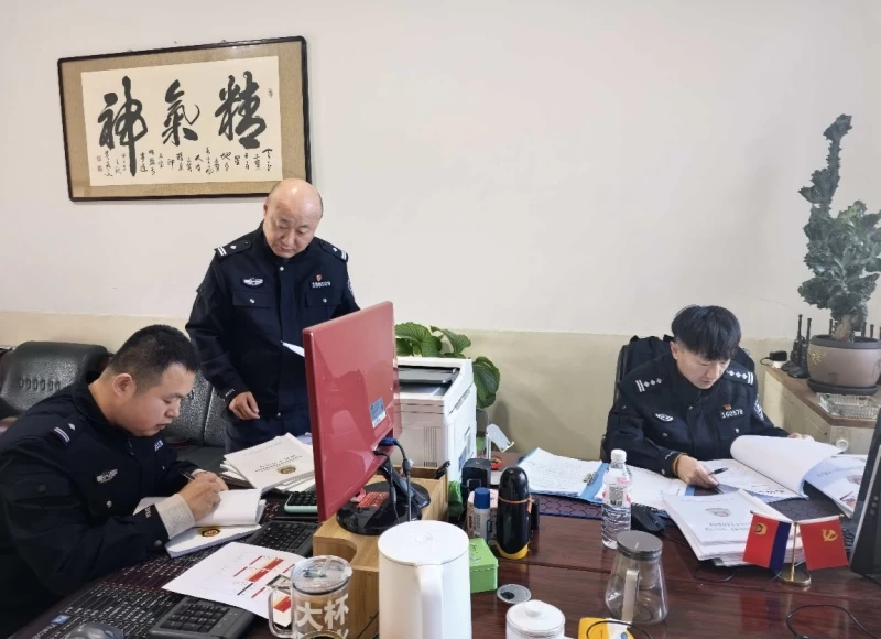 黑龙江省林区公安局海林分局政工监督室专项督导助企便民“十百千万”工作