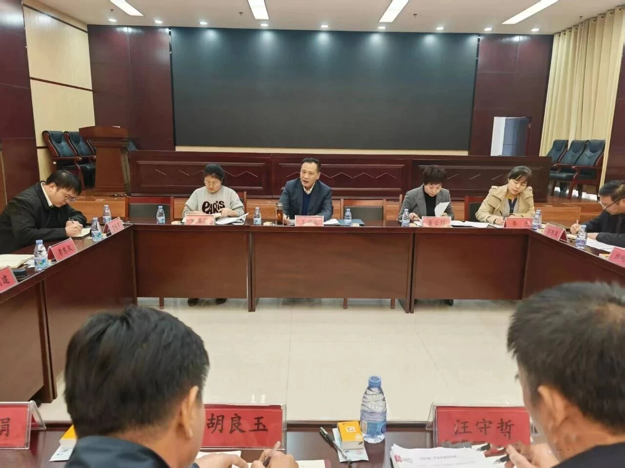 河南省商丘市人民检察院党组书记、检察长王建波到民权县检察院调研指导工作