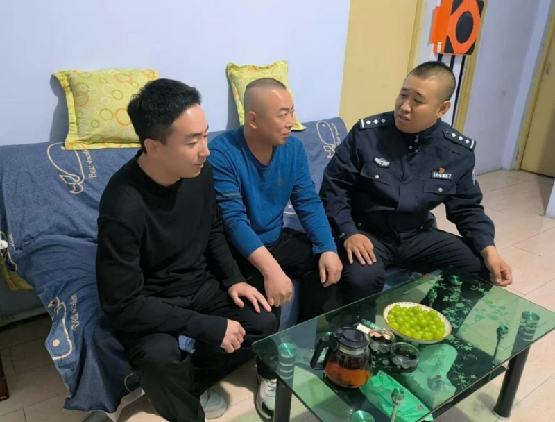 黑龙江省林区公安局双鸭山分局森侦大队扎实推进家访工作