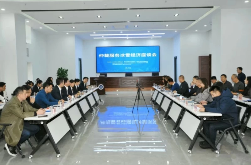 哈尔滨仲裁委员会成功举办“仲裁服务冰雪经济座谈会”护航冰雪产业高质量发展