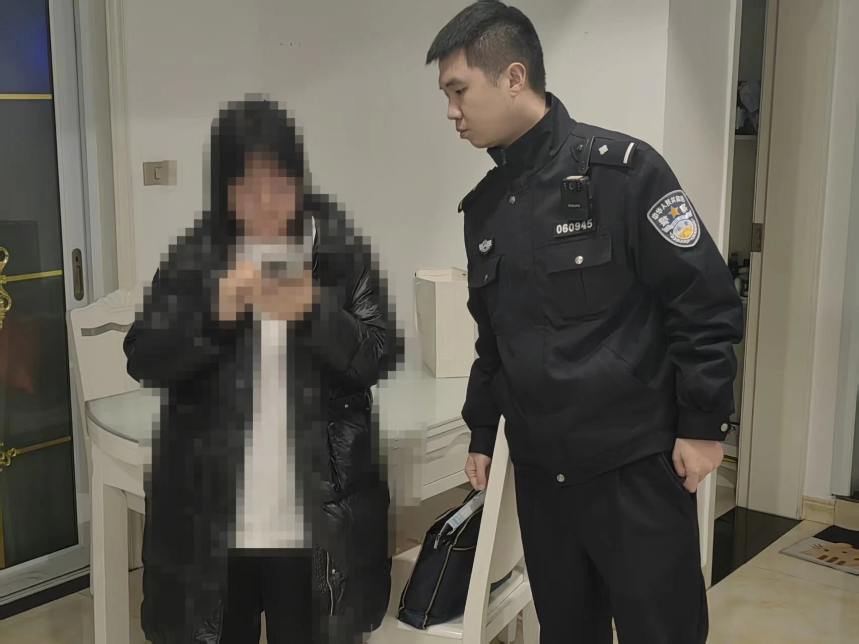 陕西旬阳城郊派出所快速预警 及时挽损暖民心