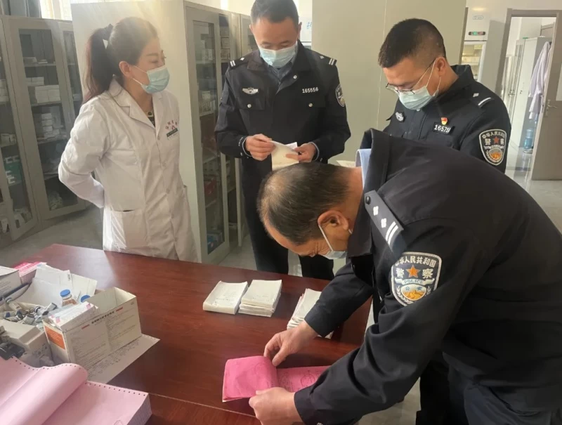 黑龙江省林区公安局沾河分局：麻精药品安全检查 筑牢林区禁毒防线