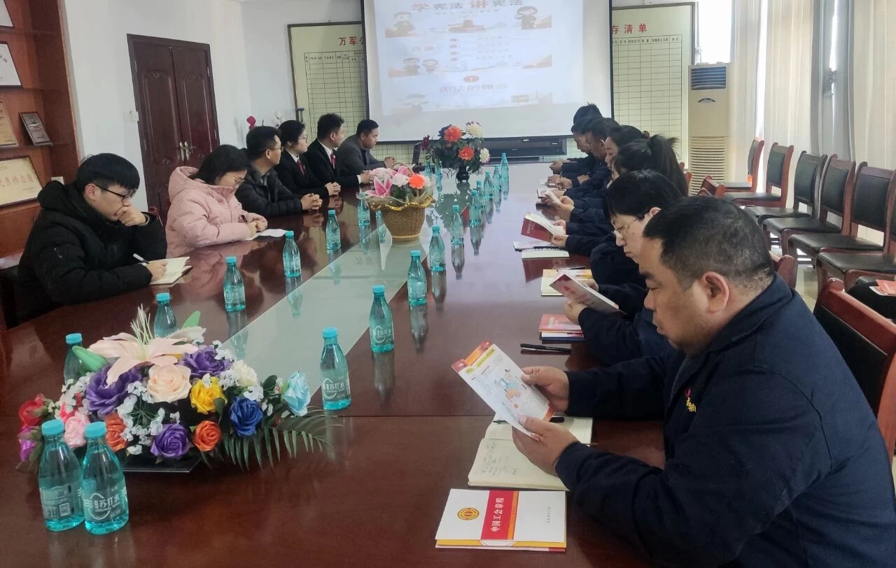 河南宜阳：宪法宣传进企业 法治护航企业兴