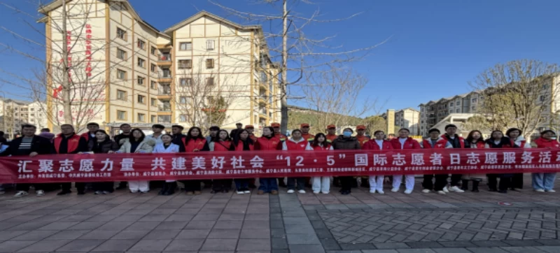 贵州省威宁自治县法学会参加“国际志愿者日”主题宣传活动