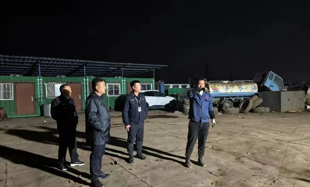 商丘市生态环境综合行政执法支队兵分四路督导重污染天气应急管控