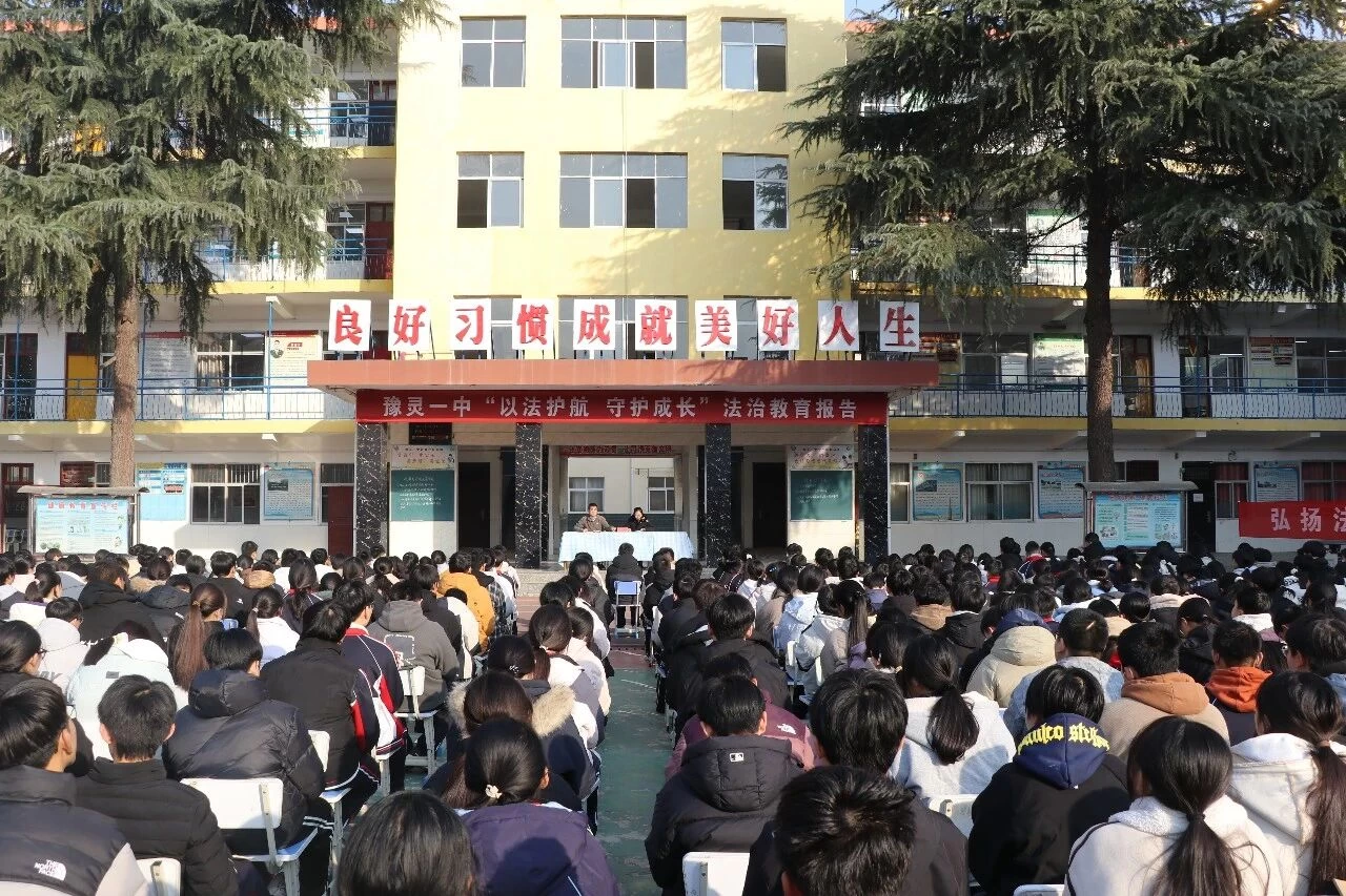 河南灵宝：法治护苗润成长 灵检普法伴童心