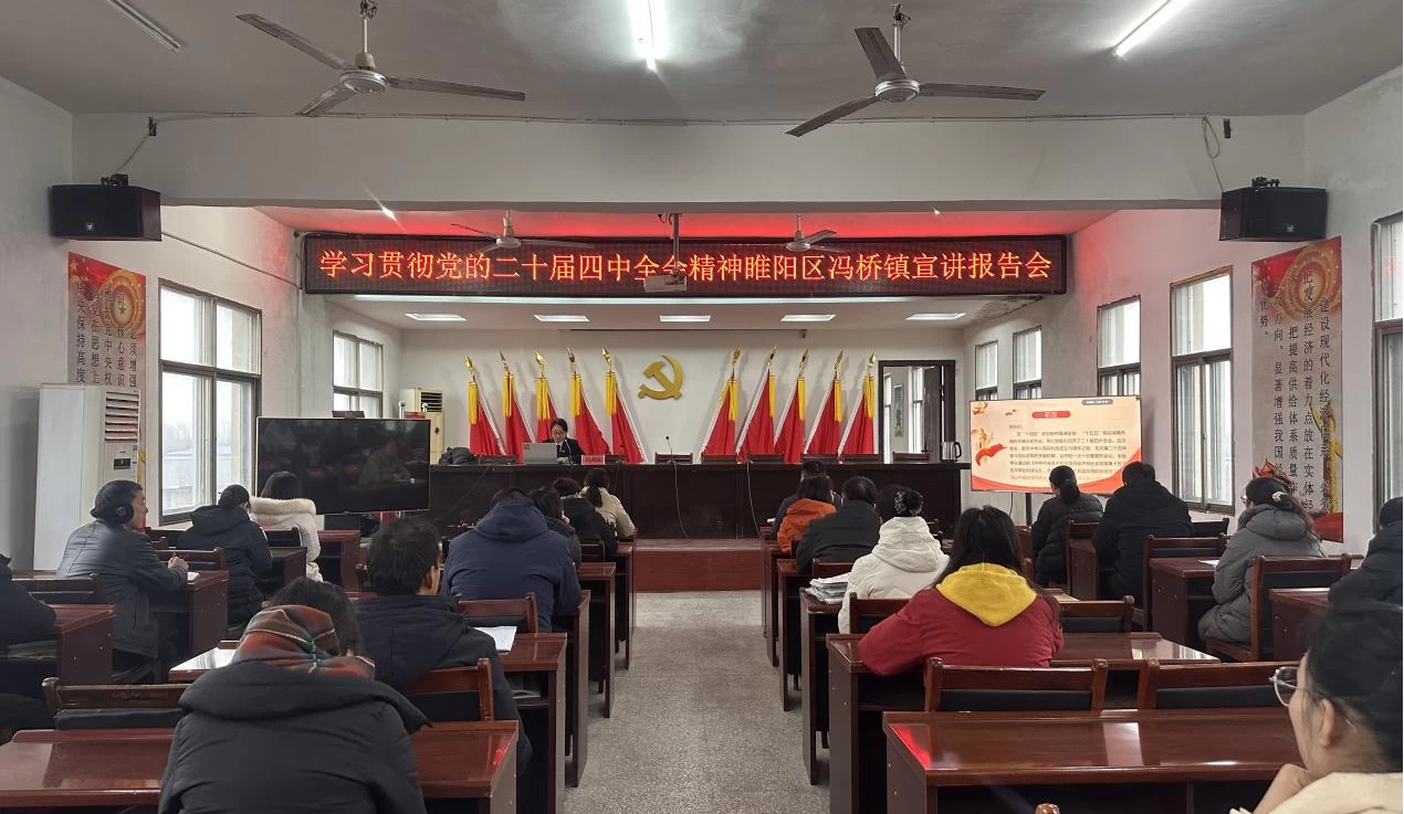 商丘市睢阳区冯桥镇：深入学习贯彻党的二十届四中全会精神 凝聚奋进新征程的法治力量