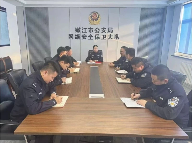 黑龙江省黑河市嫩江市公安局网安大队：开展“学－议－练”三位一体公文写作培训 夯实队伍文字工作根基