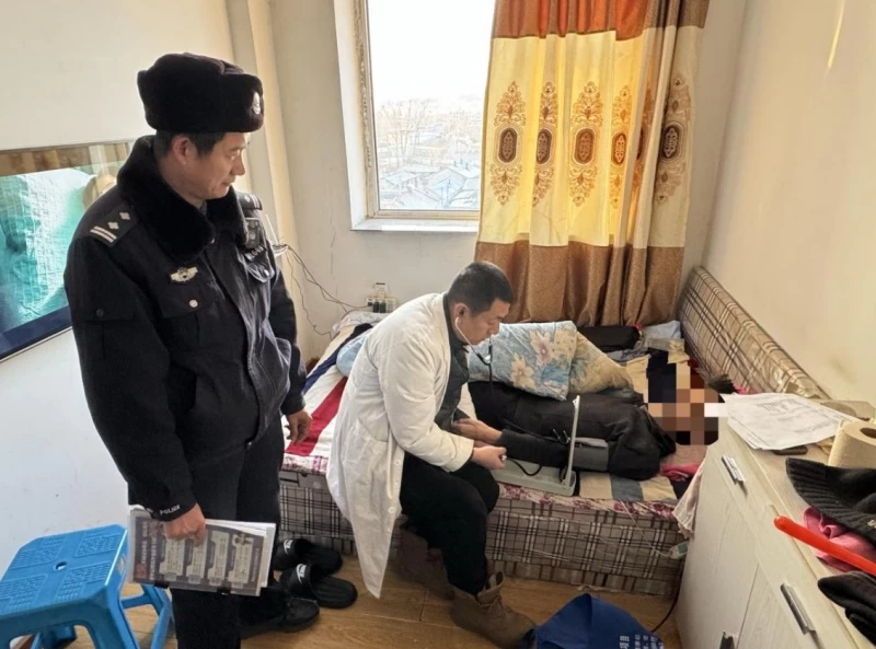 情系特殊群体 护航平安佳节——黑龙江省林区公安局穆棱分局磨刀石派出所入户走访特殊群体