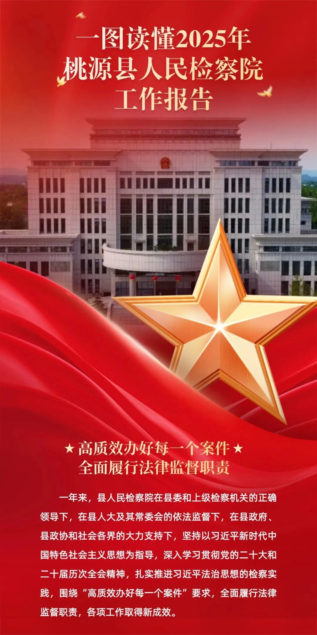 一图读懂湖南省桃源县人民检察院工作报告
