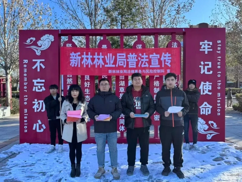 大兴安岭新林林业局法治护航绘就依法治林精彩画卷