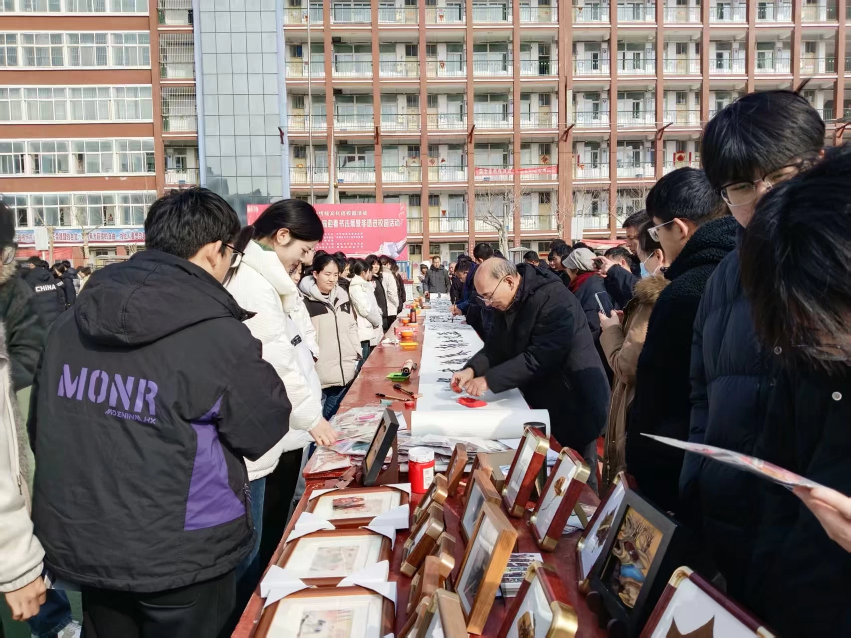 河南省商丘市虞城县新的社会阶层人士非遗进校园