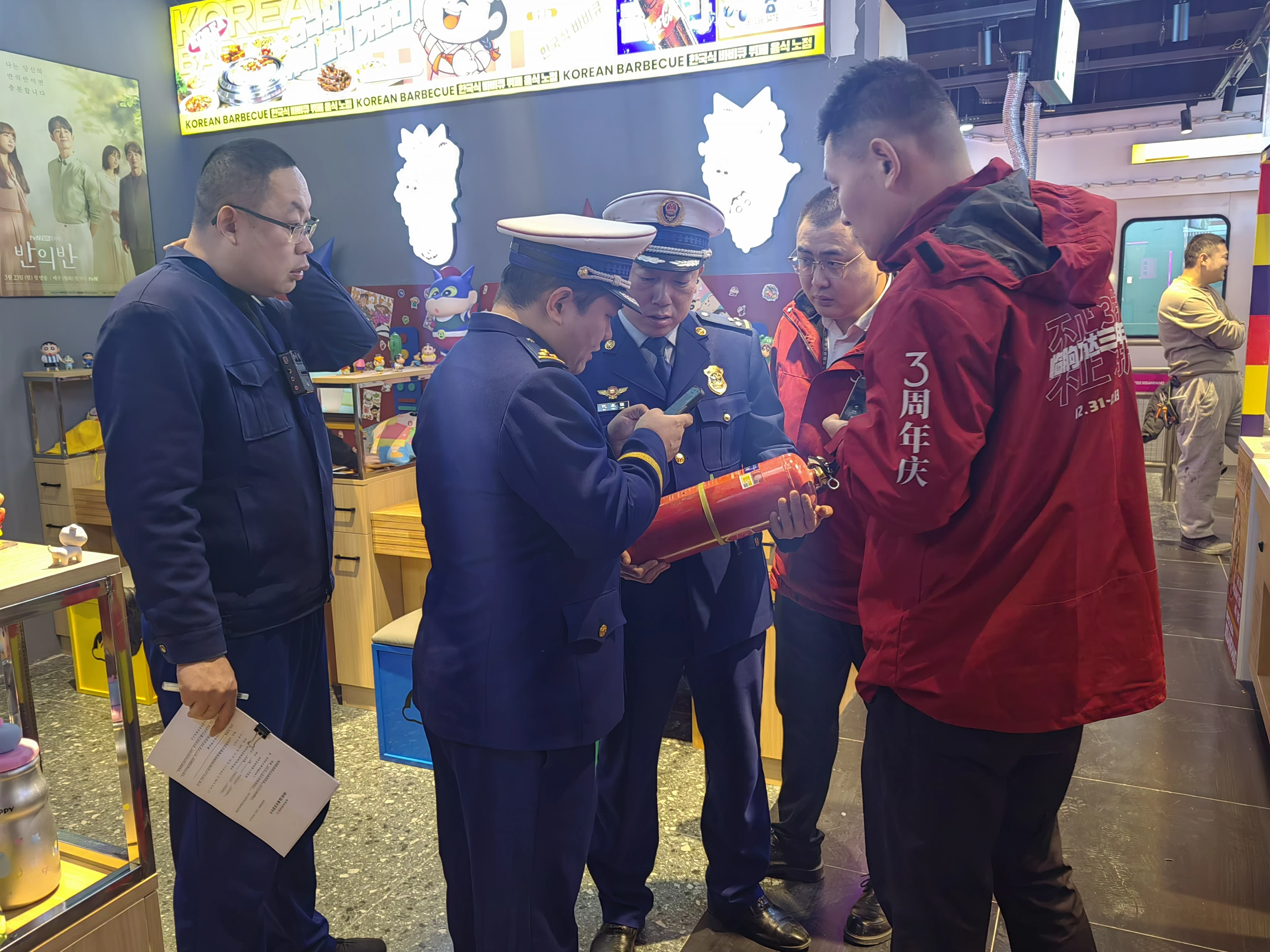 山东省潍坊市临朐县消防救援大队开展消防产品专项检查