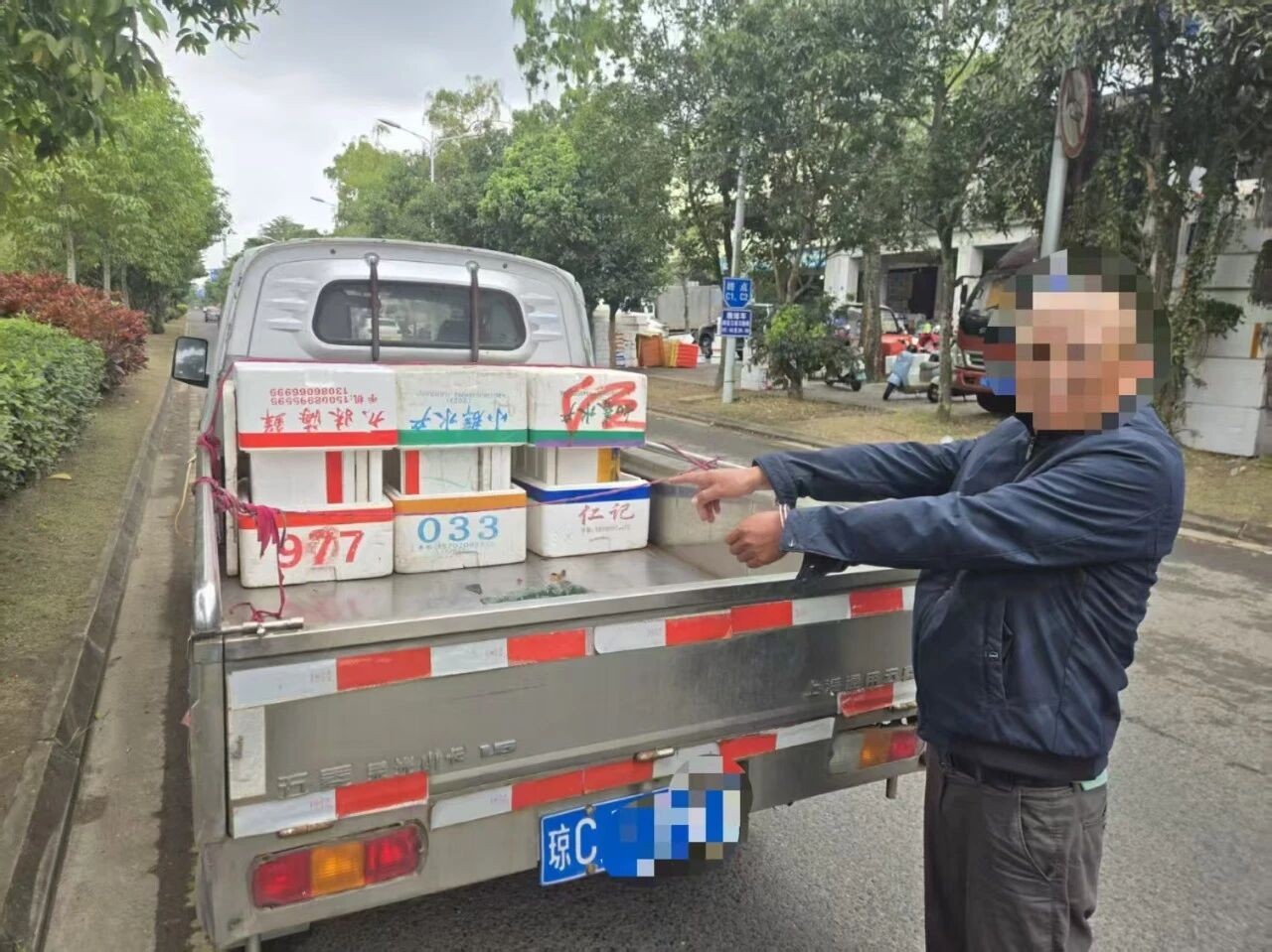 海南琼海警方快速破获一起盗窃马鲛鱼案