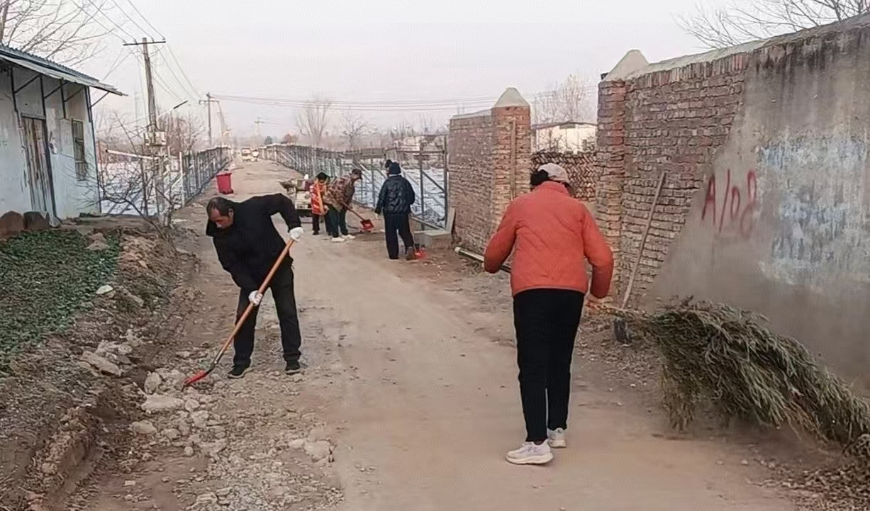 商丘市睢阳区古宋街道：开展春节卫生大清扫 擦亮辖区“颜值”迎新春