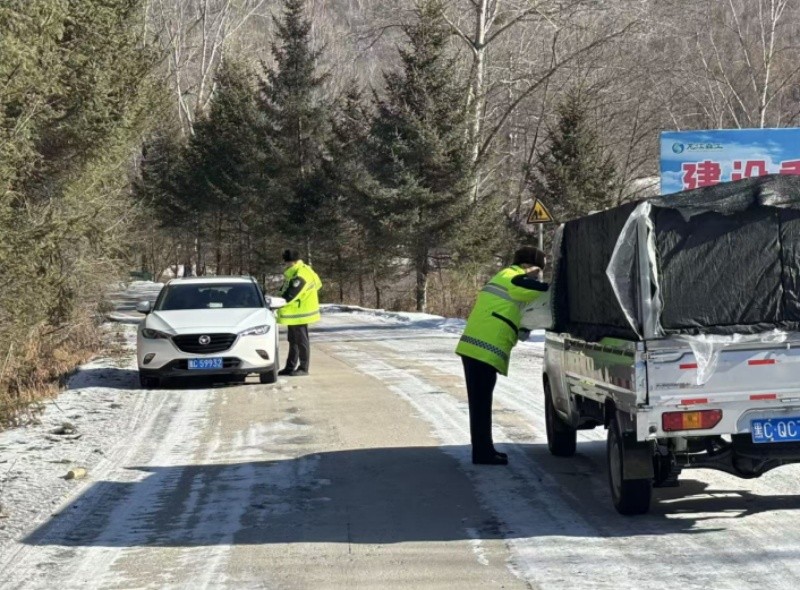 黑龙江省林区公安局海林分局交警大队：全力守护林区春节道路交通安全