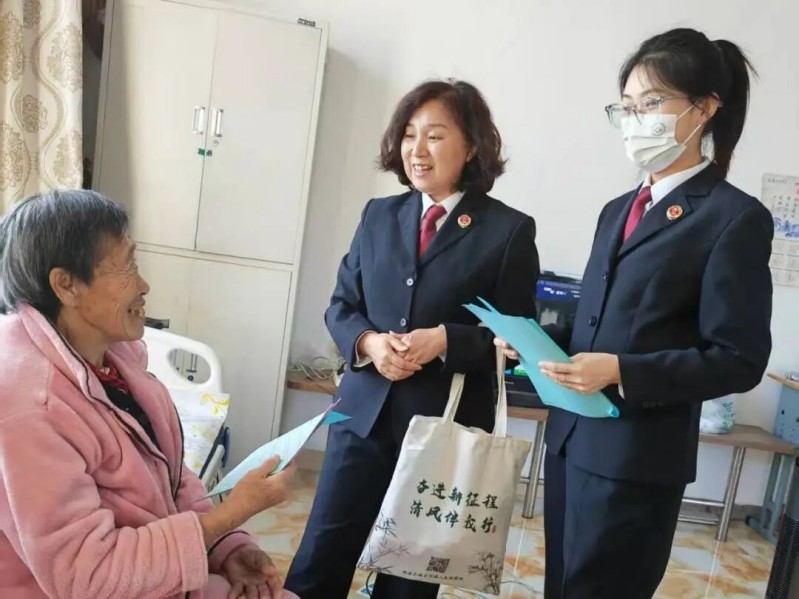 内蒙古呼伦贝尔市鄂温克旗检察院大雁地区检察院：“检”爱 守护银发的你