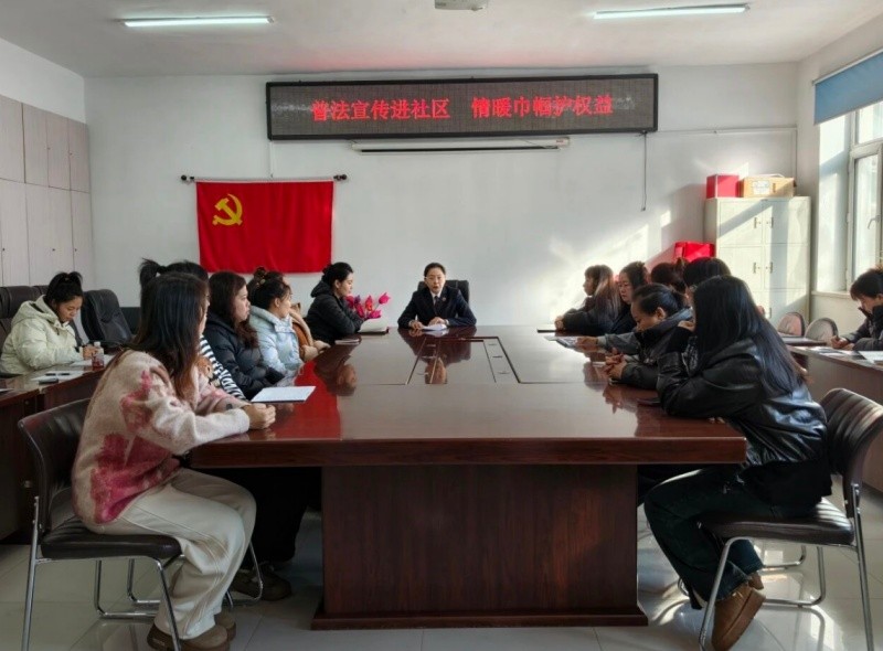 普法宣传进社区 情暖巾帼护权益——黑龙江省黑河市嫩江检察院深入东风社区开展普法宣传活动