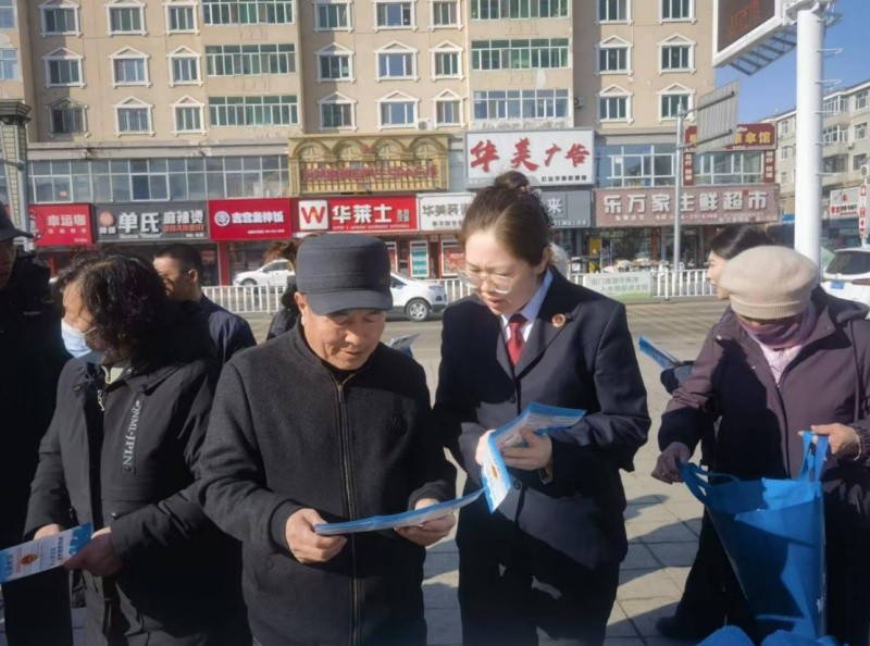 检察公益护航消费安全 黑龙江省同江市人民检察院开展“3·15”普法宣传活动