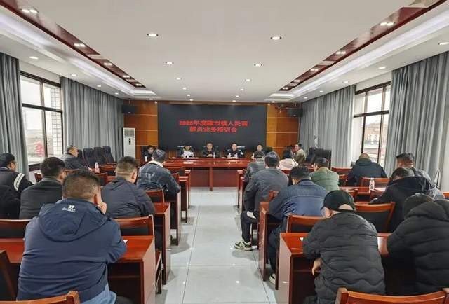 湖南省桃源县司法局陬市司法所开展人民调解业务培训