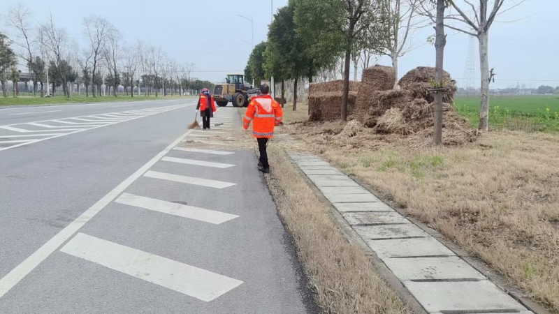春季养护正当时 路域环境展新颜