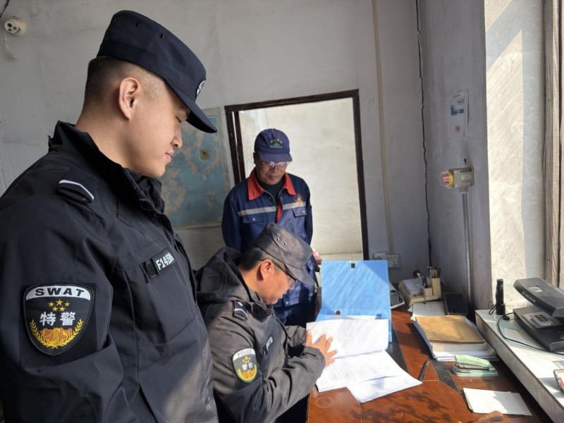 黑龙江省大兴安岭地区塔河县公安局开展重点目标单位安全防范标准达标建设验收工作